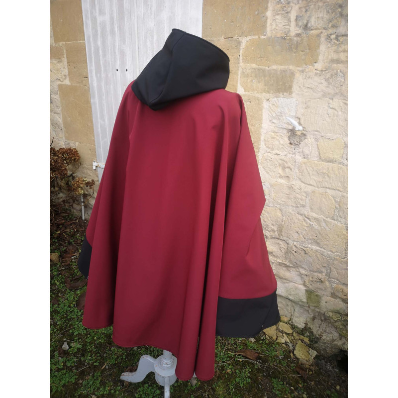 cape-xl-bicolore-avec-une-grande-capuche-et-deux-poches-plaqu-es