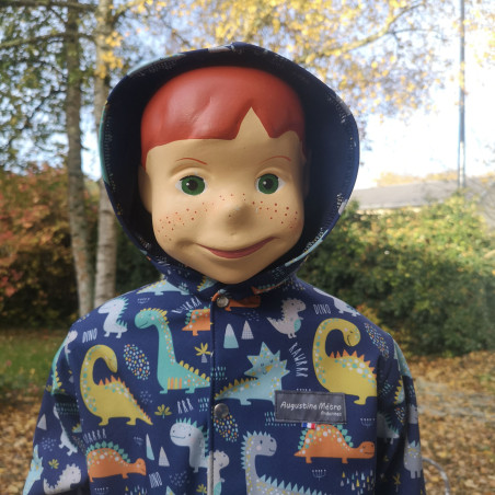 Veste garçon en softshell à capuche DENVERS