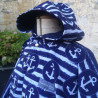 Cape adulte Popeye en softshell imprimé | Augustine Métro