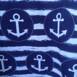 détail du motif de la cape adulte Popeye