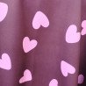 autre détail de l'imprimé de la cape Valentin