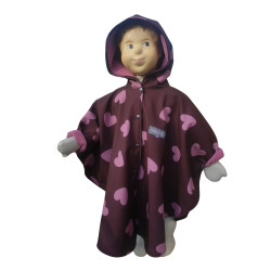Cape enfant à capuche VALENTIN en softshell | Augustine Métro