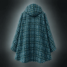 Cape adulte PIED de POULE bouteille