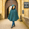 Cape adulte PIED de POULE bouteille