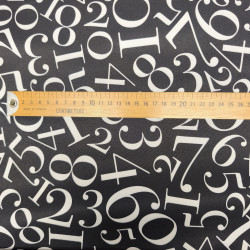 Détail imprimé NUMBER