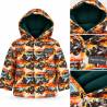 Détails de la veste Rétro Fire Augustine Métro