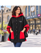 Capes à capuche mixtes artisanales | Augustine Métro